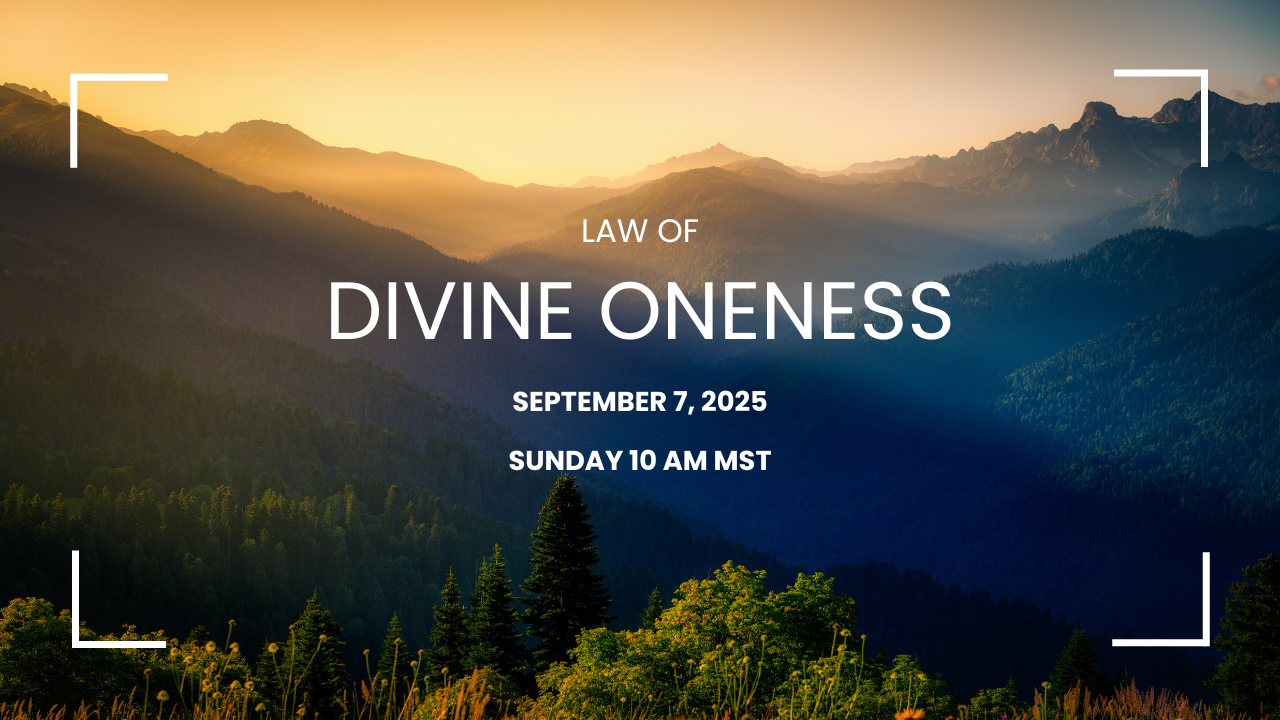 Law of Divine Oneness @ The Junction Sept 7 @ 10 AM