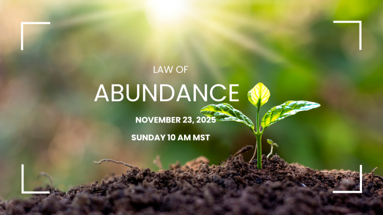 Law of Abundance @ The Junction Nov 23 @ 10 AM